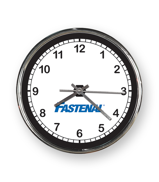 Picture of 00885 - 12" Chrome Clock