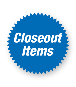 Show products in category Closeout Picture for category Closeout
