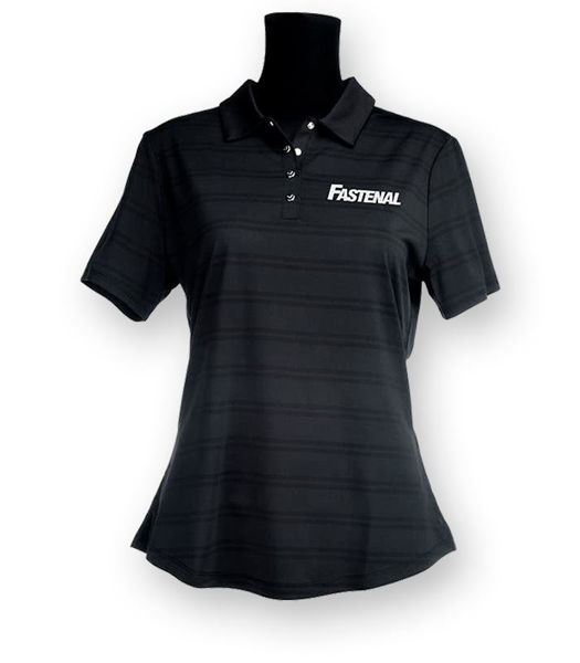 Picture of CGW605 - Ladies Horizontal Textured Polo