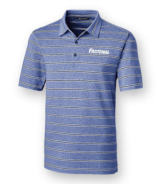 Picture of MCK00112 - Forge Heather Stripe Polo
