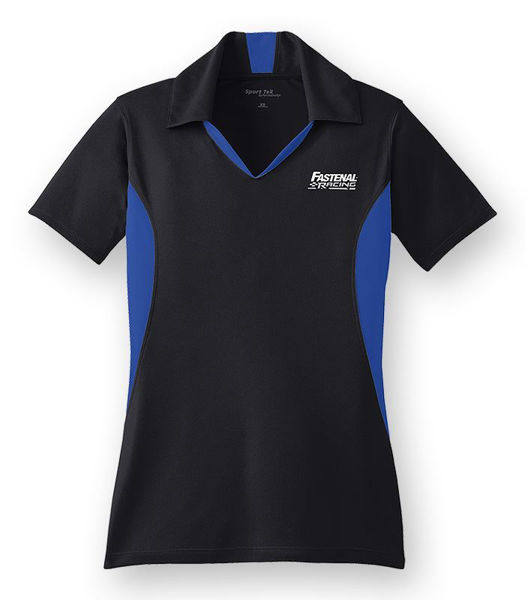 Picture of LST655 - Ladies Side Block Micropique Polo