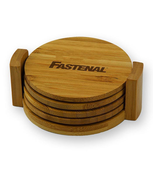 Picture of BCSET - Bamboo Coaster Set
