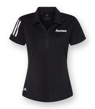 Show details for A481 - Ladies' Adidas 3-Stripes Polo Picture of A481 - Ladies' Adidas 3-Stripes Polo