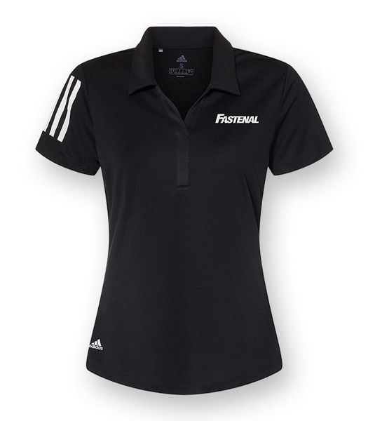 Picture of A481 - Ladies' Adidas 3-Stripes Polo
