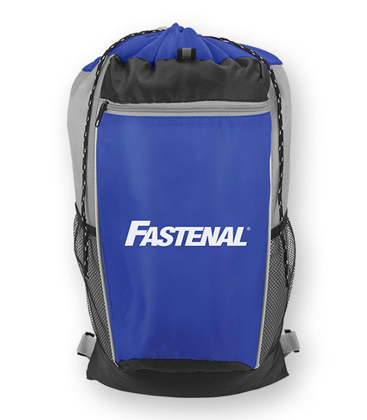 Picture of 3429 - Tri-Color Drawstring Backpack PROMO