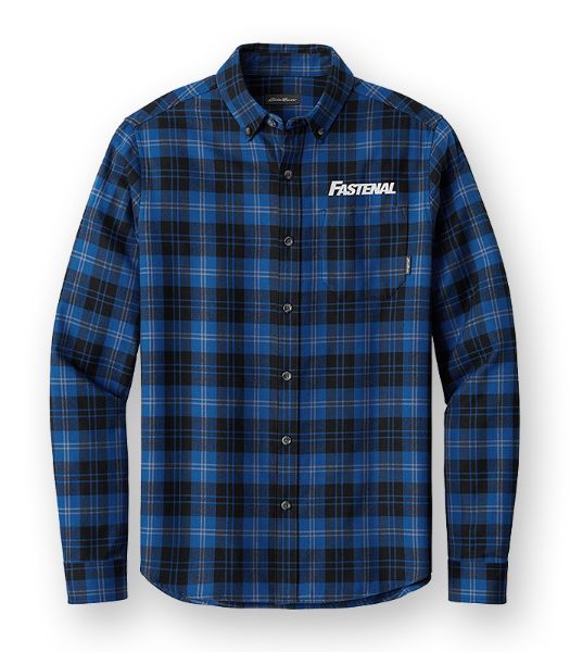 Picture of EB610 - Long Sleeve Men's Flannel Plaid Shirt