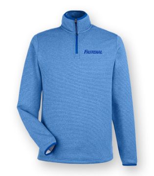 Show details for CE73 - Men's Heathered Stripe 1/4 Zip Picture of CE73 - Men's Heathered Stripe 1/4 Zip