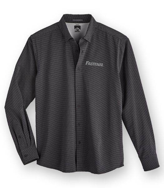 Picture of 2590 - Men's Influencer Woven Shirt - Windowpane