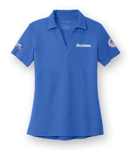 Picture of LK867 - SAF - Ladies Cotton Blend Pique Polo