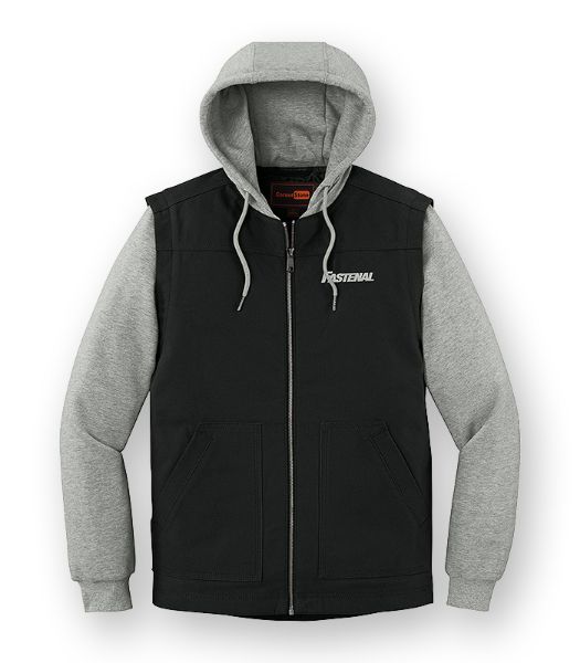 Picture of CSJ42 - Duck Fleece Full Zip Hooded Jacket