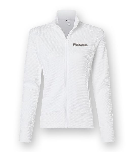 Picture of A1007 - Adidas Ladies Textured Full Zip Jacket