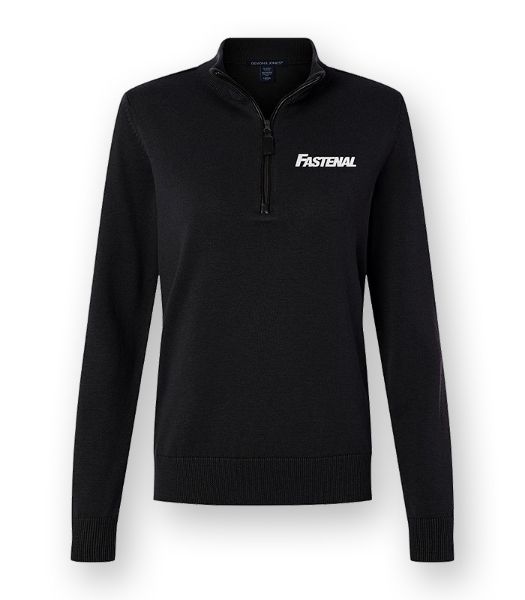 Picture of DG446W - Ladies 1/4 Zip Sweater