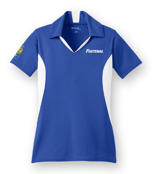 Picture of LST655 - FFA - Ladies Side Block Polo