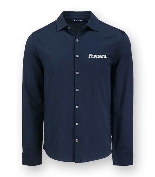 Picture of MCK01332 - Cotton Blend Pique L/S Button Down