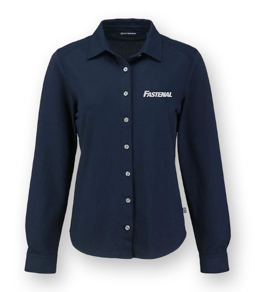 Picture of LCK0188 - Ladies Cotton Blend L/S Button Down