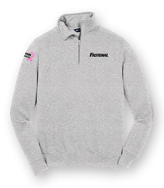 Picture of ST253 - BCRF - Men's 1/4 Zip Sweatshirt
